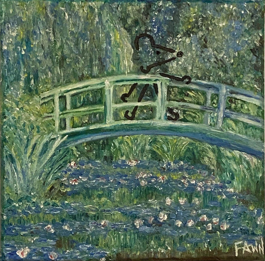 Image of QM Monet inspired artwork