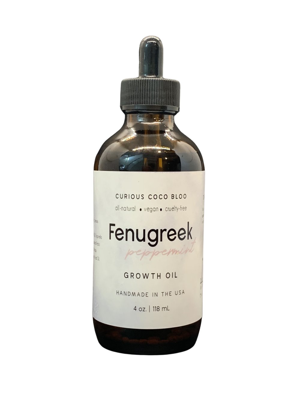 Image of FENUGREEK + PEPPERMINT GROWTH OIL