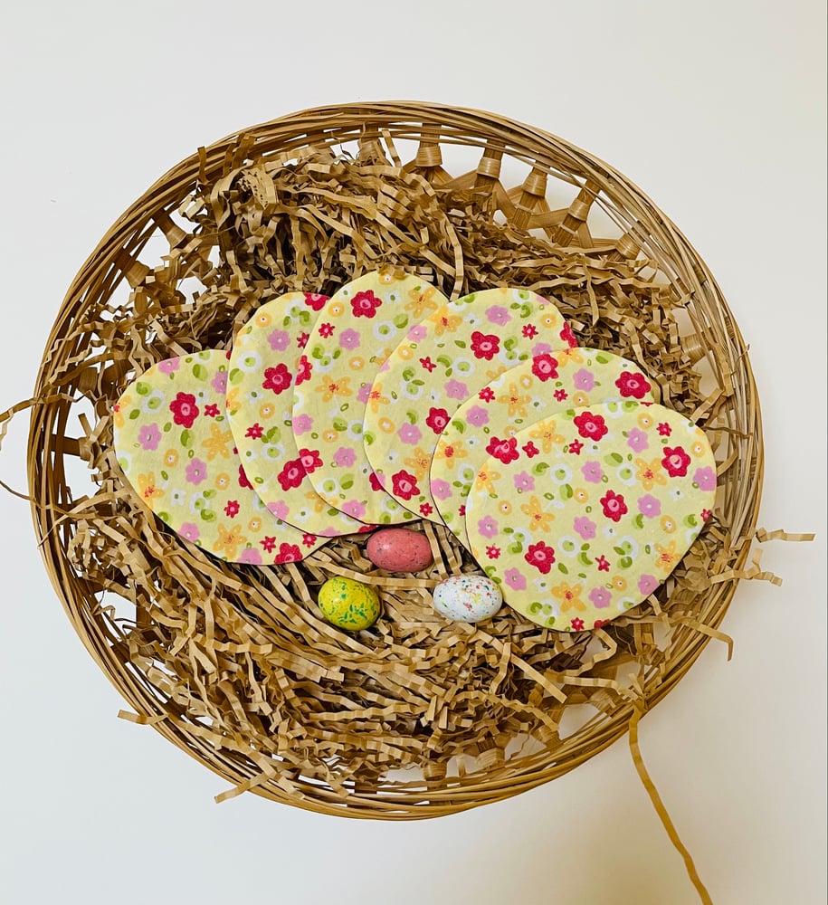 Image of Reusable Fabric Easter Egg Set 6