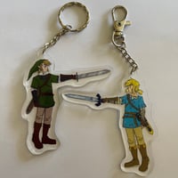 The Legend of Zelda keychains 