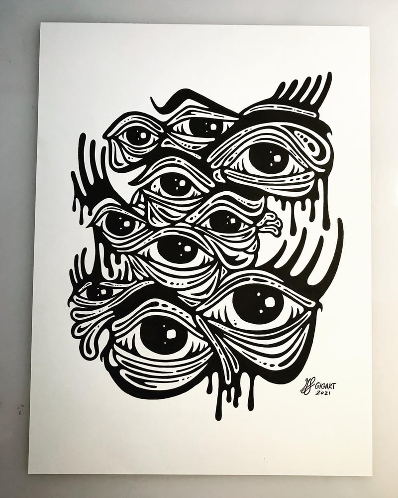 Image of The Eyes Have It - GIGART Doodle
