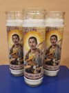 In Preller We Trust candle