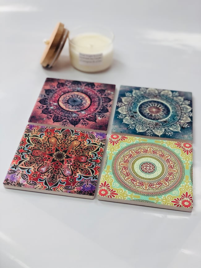 Candle Coasters