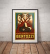 Parmigiano Reggiano Bertozzi | Achille Luciano Mauzan | 1930 | Vintage Ads | Vintage Poster