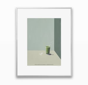 Image of Benzoylmethylecgonine and Green Smoothie - [signed, unframed print 1/50]