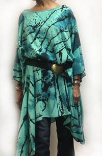 Image 3 of Frida - Seafoam Silky Soft Rayon - Tunic-Dress