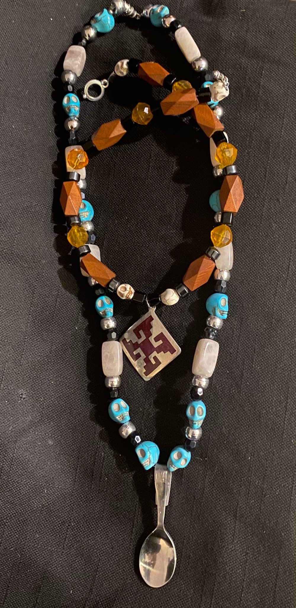 Blue Stone Spoon
