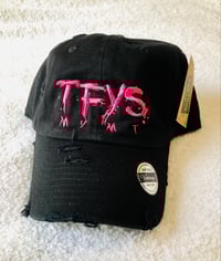 T.F.Y.S DAD HAT BLK/PINK 