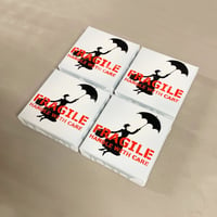 Image 1 of "Fragile" (Mary Poppins) Mini Canvas Edition of 4