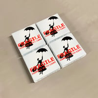 Image 3 of "Fragile" (Mary Poppins) Mini Canvas Edition of 4