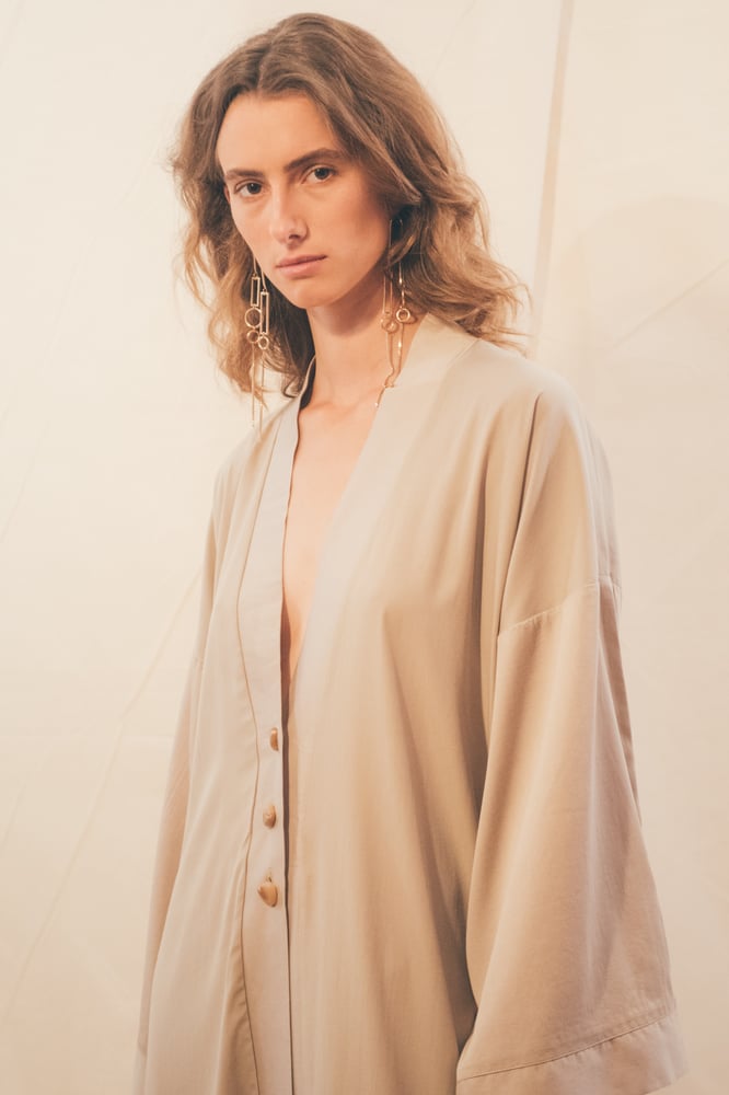 Image of ON SALE Light Long Robe 125 Eur -50% NOW 62.50 Eur