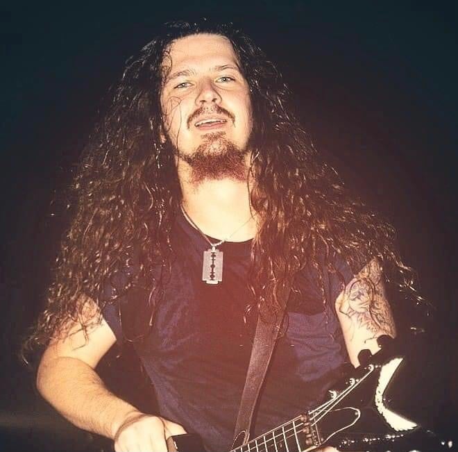 Razorblade necklace and pick pack Dimebag Rig Project