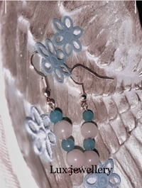 Ocean blue earrings 
