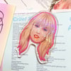Taylor Swift Face Acrylic Keychain 