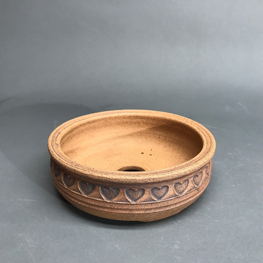 Image of 350 Unglazed Round with Band of Love