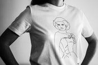 Image 2 of T-shirt Grace blanc