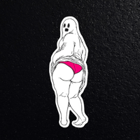 Image 2 of Spooky Booty Vinyl Sticker