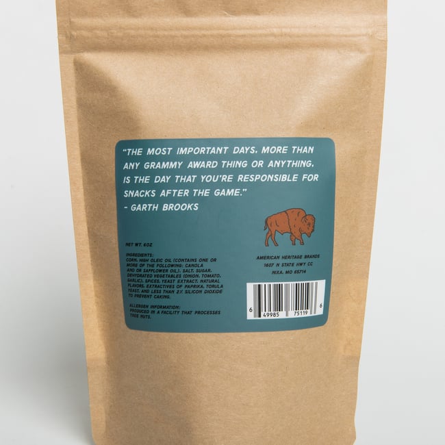 BBQ Roasted Corn Hiking Snack