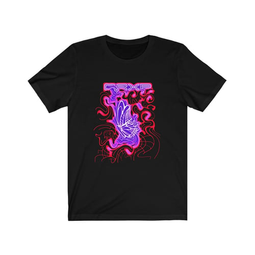 Image of BUTTERFLY TEE SHORT SLEEVE PINK/RED