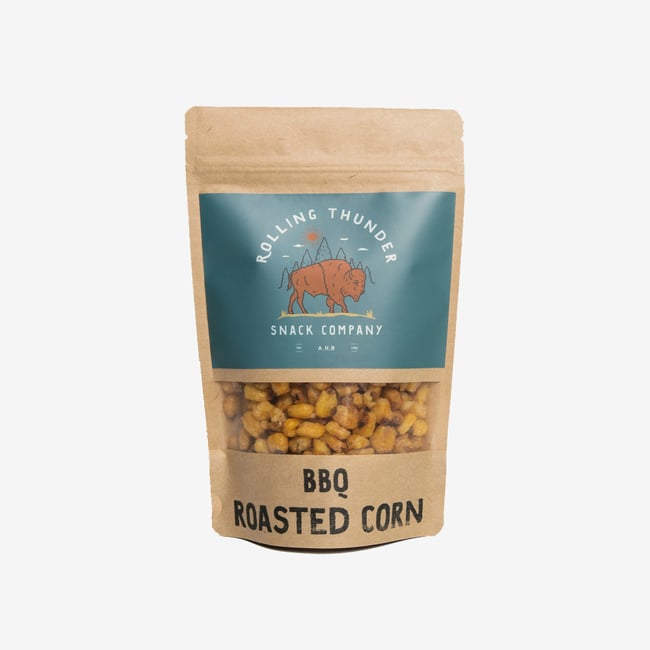 BBQ Roasted Corn Hiking Snack
