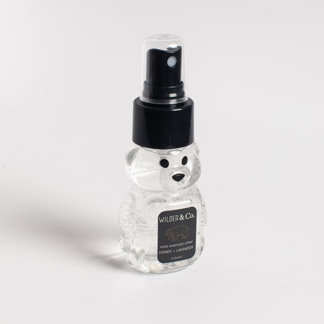 Bear Hand Sanitizer Spray Honey + Lavender