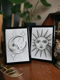 Moon & Sun Paintings