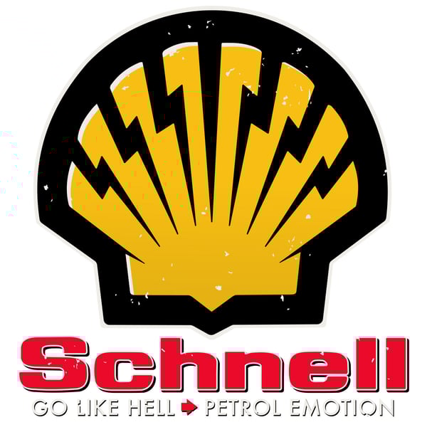 Image of Schnell Clear Backed Sticker