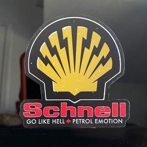 Image of Schnell Clear Backed Sticker