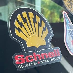 Image of Schnell Clear Backed Sticker