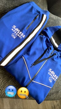 SayLess Apparel Tech-Fleece SweatSuit (Royal Blue)