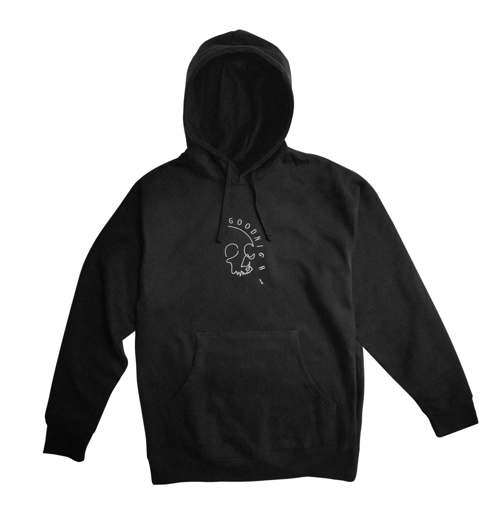 GOODNIGHT - EMBROIDERED HOODIE