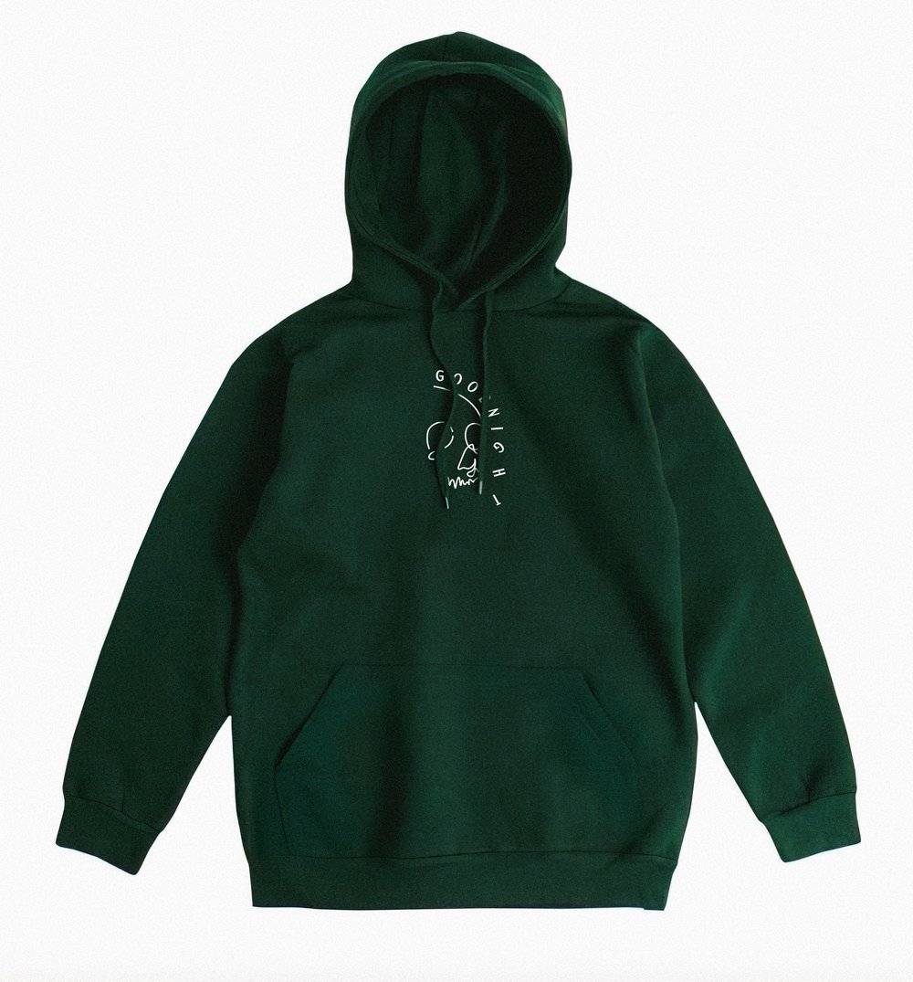 GOODNIGHT - EMBROIDERED HOODIE