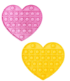 Heart Pop It: Available in Yellow