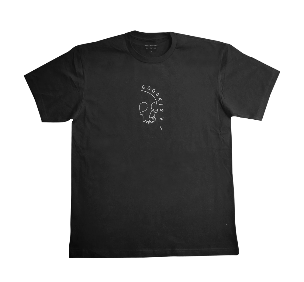GOODNIGHT - Embroidered T