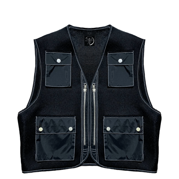 Image of TACTICAL MESH VEST: BLACK