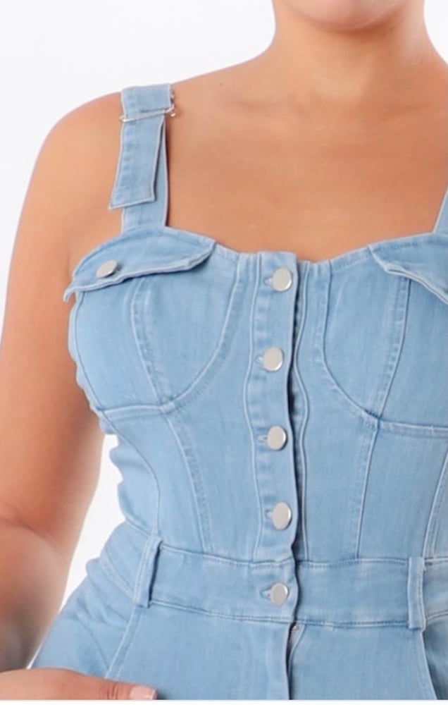 Image of Maxx Denim Dress