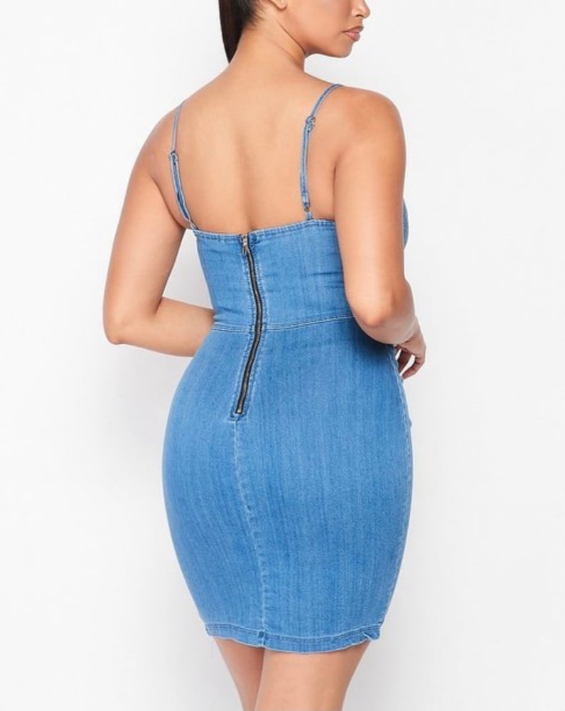 Image of Charlie Denim Dress