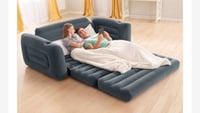 Inflatable pull out sofa bed