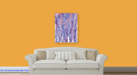 Image 5 of Purple Rain Watercolor  Giclee Print