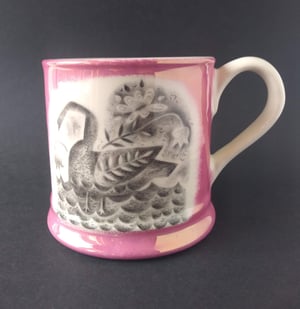 Swan and Peacock mug - World of Wonders