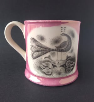 Swan and Peacock mug - World of Wonders