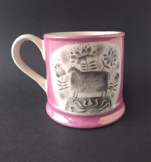 Sheep and cockerel mug - World of Wonders