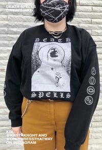 Image 3 of Death Spells Sweatshirt