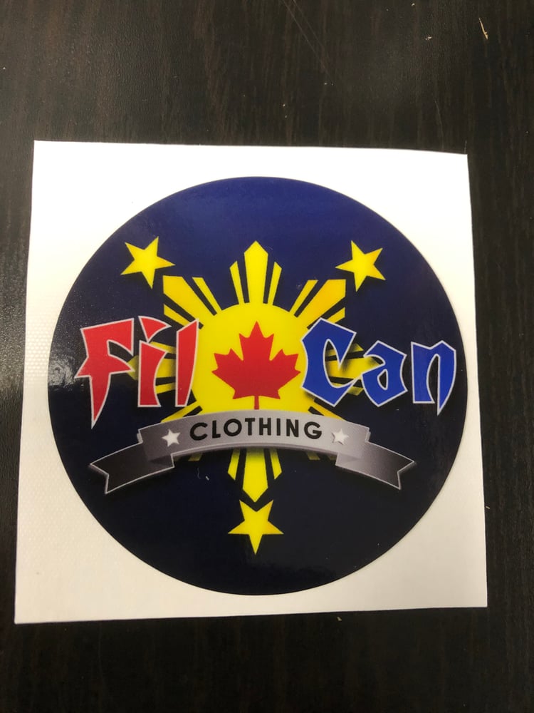 Image of FilCan Clothing 2 x Sticker Pack