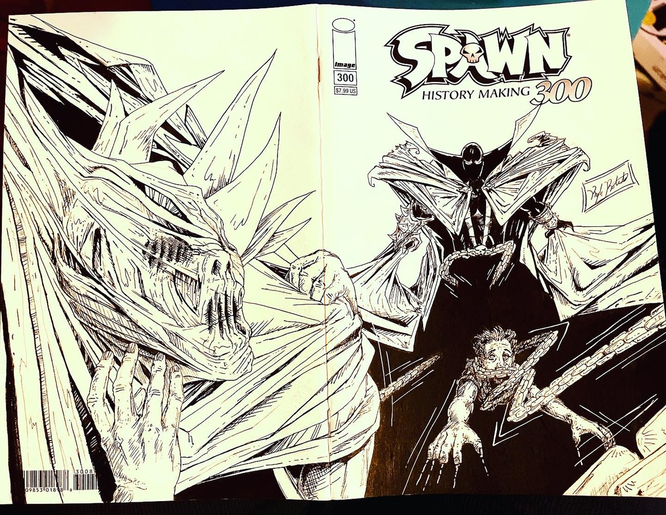spawn 300 signed