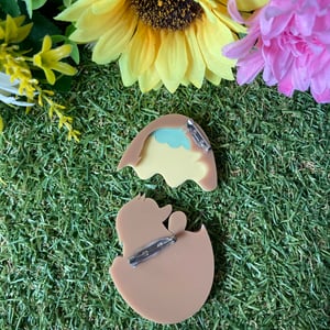 Image of Easter Surprise Brooch ~ Perry Platypus