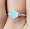 Skcai - Moonstone Ring
