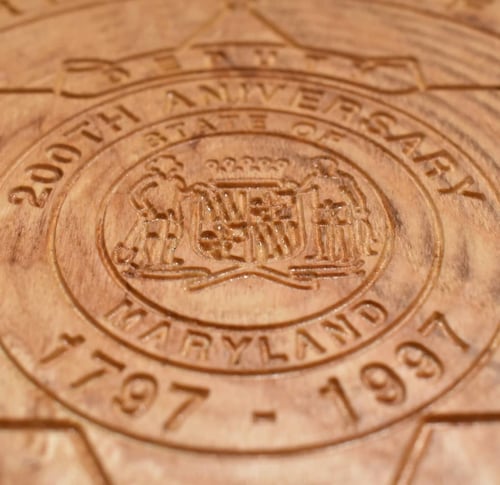 Image of Baltimore City Sheriff's tray