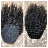Image 4 of Minky Curly Swing Ponytail