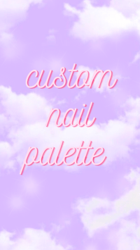 Image 1 of Custom Nail Palette 